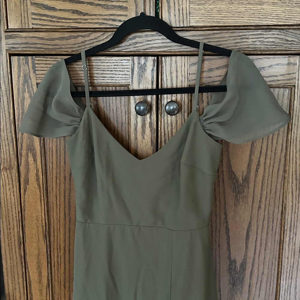 Birdy Grey Devin Convertible Dress - Sea Glass Maxi Dress - Picture 3 of 6